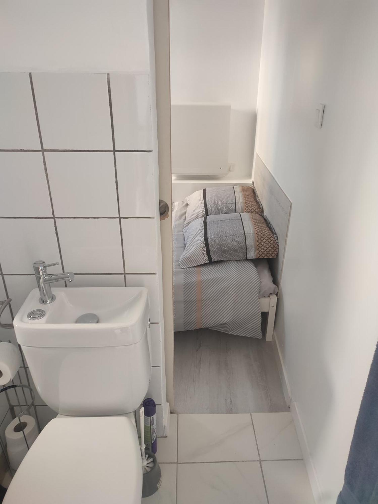 Petit F2 Meuble Independant Daire Limay Dış mekan fotoğraf
